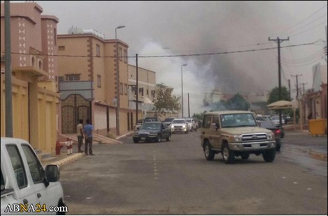 سعودی شہر نجران پر یمنی فورسز کا ماٹر گولوں سے حملہ، سعودی افسر ہلاک+تصاویر